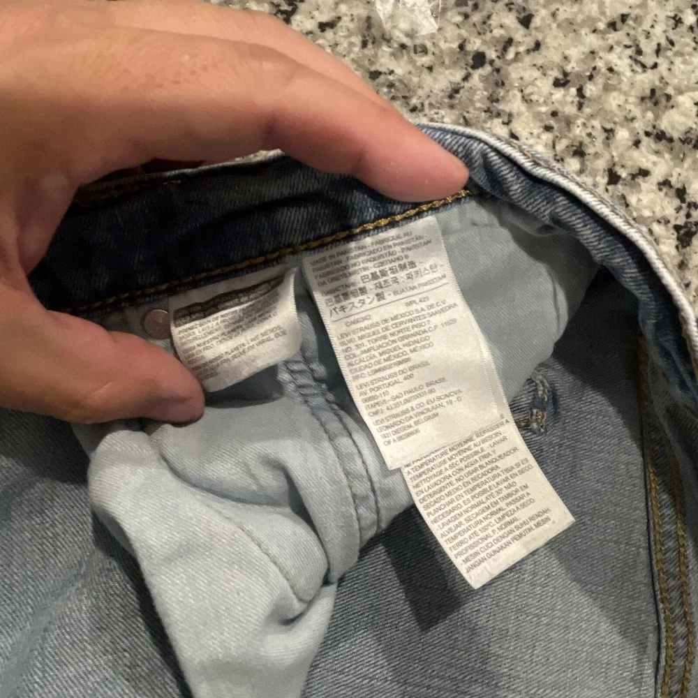 Levi's 559 40 X 30 Blue Jeans Loose Straight Fit Denim‎  #C788